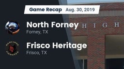 Recap: North Forney  vs. Frisco Heritage  2019