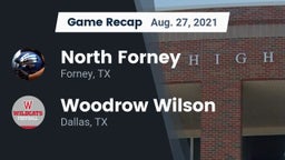 Recap: North Forney  vs. Woodrow Wilson  2021