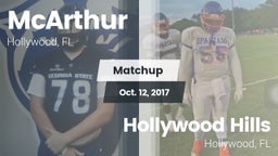 Matchup: McArthur  vs. Hollywood Hills  2017