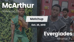 Matchup: McArthur  vs. Everglades  2019