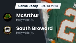Recap: McArthur  vs. South Broward  2023