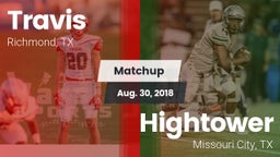 Matchup: Travis  vs. Hightower  2018