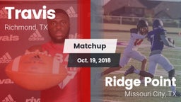 Matchup: Travis  vs. Ridge Point  2018