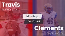 Matchup: Travis  vs. Clements  2018