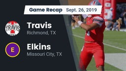 Recap: Travis  vs. Elkins  2019