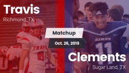 Matchup: Travis  vs. Clements  2019