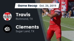 Recap: Travis  vs. Clements  2019