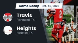 Recap: Travis  vs. Heights  2020