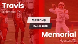Matchup: Travis  vs. Memorial  2020