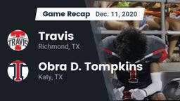 Recap: Travis  vs. Obra D. Tompkins  2020