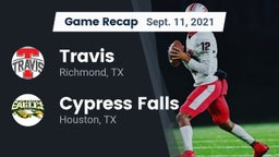 Recap: Travis  vs. Cypress Falls  2021
