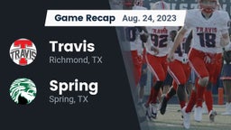 Recap: Travis  vs. Spring  2023