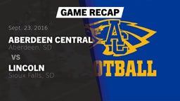 Recap: Aberdeen Central  vs. Lincoln  2016