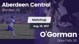 Matchup: Aberdeen Central vs. O'Gorman  2017