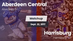 Matchup: Aberdeen Central vs. Harrisburg  2017