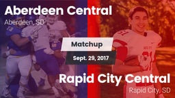 Matchup: Aberdeen Central vs. Rapid City Central  2017