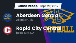 Recap: Aberdeen Central  vs. Rapid City Central  2017