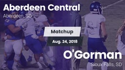 Matchup: Aberdeen Central vs. O'Gorman  2018