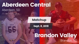 Matchup: Aberdeen Central vs. Brandon Valley  2018