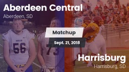 Matchup: Aberdeen Central vs. Harrisburg  2018