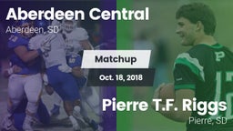 Matchup: Aberdeen Central vs. Pierre T.F. Riggs  2018