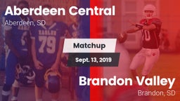 Matchup: Aberdeen Central vs. Brandon Valley  2019