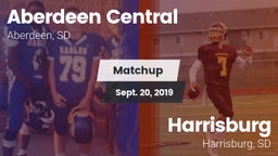 Matchup: Aberdeen Central vs. Harrisburg  2019