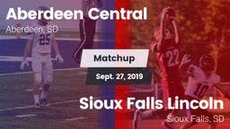 Matchup: Aberdeen Central vs. Sioux Falls Lincoln  2019