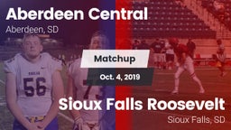 Matchup: Aberdeen Central vs. Sioux Falls Roosevelt  2019