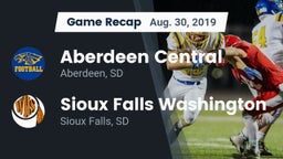 Recap: Aberdeen Central  vs. Sioux Falls Washington  2019