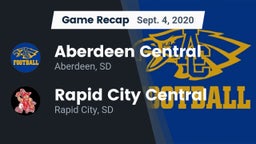 Recap: Aberdeen Central  vs. Rapid City Central  2020
