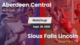 Matchup: Aberdeen Central vs. Sioux Falls Lincoln  2020