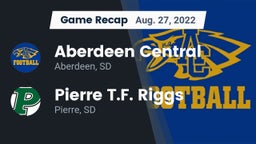 Recap: Aberdeen Central  vs. Pierre T.F. Riggs  2022