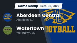 Recap: Aberdeen Central  vs. Watertown  2022