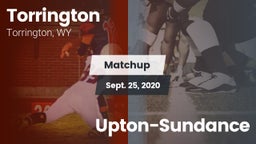 Matchup: Torrington High vs. Upton-Sundance 2020