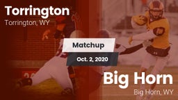 Matchup: Torrington High vs. Big Horn  2020