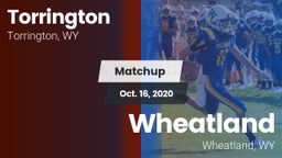 Matchup: Torrington High vs. Wheatland  2020
