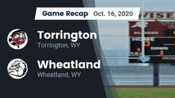 Recap: Torrington  vs. Wheatland  2020