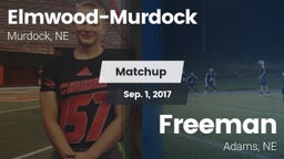 Matchup: Elmwood-Murdock vs. Freeman  2017