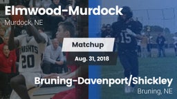 Matchup: Elmwood-Murdock vs. Bruning-Davenport/Shickley  2018