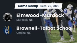 Recap: Elmwood-Murdock  vs. Brownell-Talbot School 2020