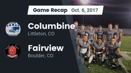 Recap: Columbine  vs. Fairview  2017