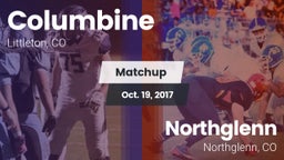 Matchup: Columbine High vs. Northglenn  2017