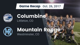 Recap: Columbine  vs. Mountain Range  2017