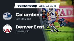 Recap: Columbine  vs. Denver East  2018