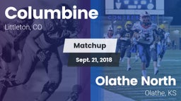 Matchup: Columbine High vs. Olathe North  2018