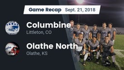 Recap: Columbine  vs. Olathe North  2018