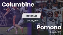 Matchup: Columbine High vs. Pomona  2018