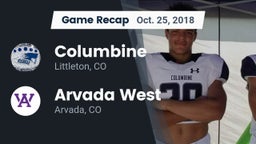 Recap: Columbine  vs. Arvada West  2018