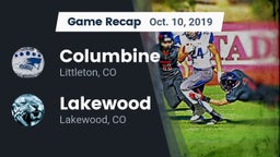 Recap: Columbine  vs. Lakewood  2019
